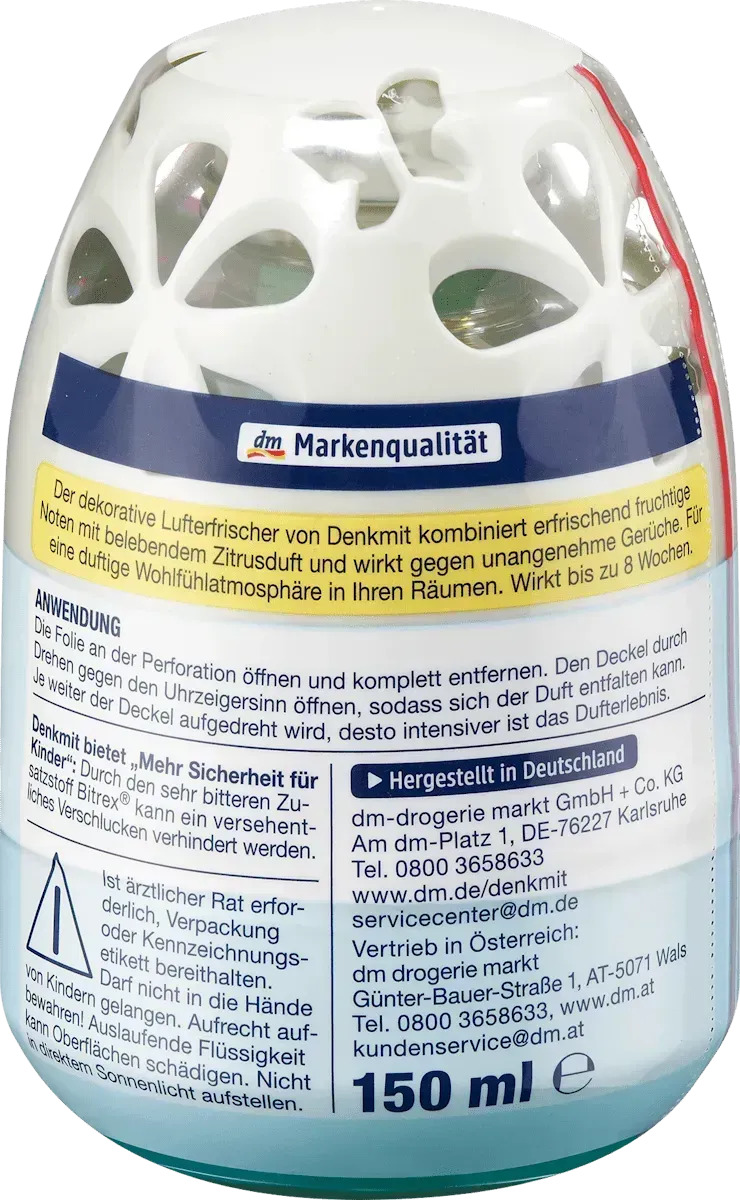 Ароматизатор для дому Denkmit Blue Harmony, 150 ml11